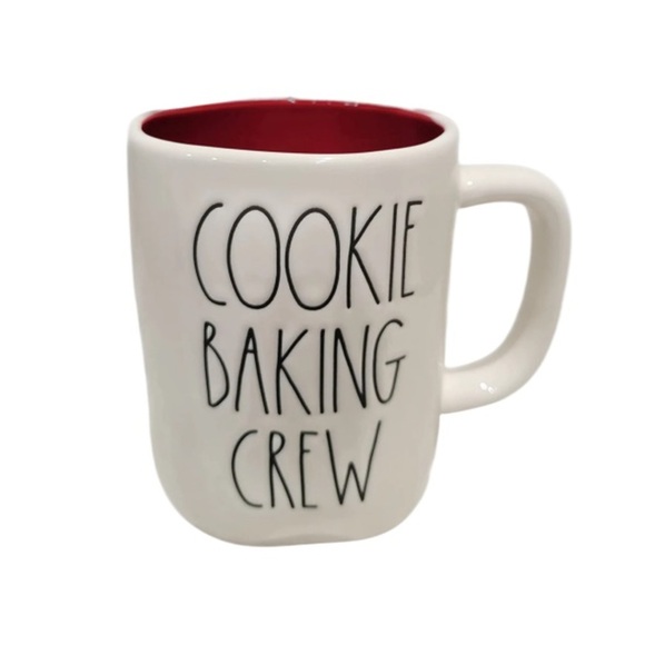 Rae Dunn "Cookie Baking Crew" Collectors Mug~Christmas Hoilday Coffee Cocoa Tea - Picture 12 of 12